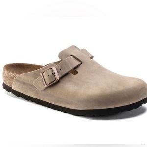 Birkenstock Boston Clogs Oiled Leather Sandals